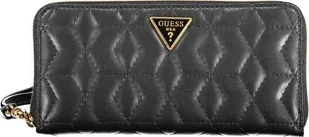 Guess Jeans PORTFEL DAMSKI GUESS JEANS CZARNY uniwersal - Portfele - miniaturka - grafika 1