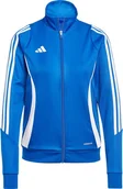 Bluzy damskie - Adidas Bluza damska adidas Tiro 24 Training niebieska IR7494 L - miniaturka - grafika 1