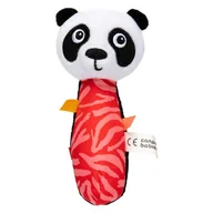 Zabawki sensoryczne - Zabawka sensoryczna z piszczkiem Panda BabiesBoo, Canpol Babies - miniaturka - grafika 1
