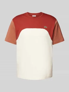 T-shirt z wyhaftowanym logo - Koszulki męskie - miniaturka - grafika 1