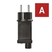 Oświetlenie świąteczne - Zasilacz z timerem do serii Standard i Profi, max.800 LED, IP44 (do lampek świątecznych - oświetlenie łączone) - miniaturka - grafika 1