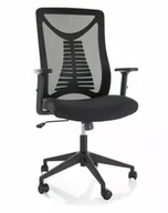 Fotele i krzesła biurowe - Fotel Obrotowy Q-330R Czarny - miniaturka - grafika 1