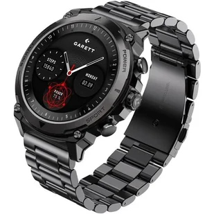 Garett Atom Czarny - Smartwatch - miniaturka - grafika 1