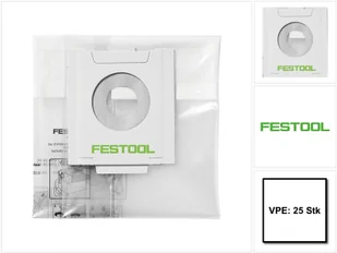 Festool ENS-CT 36 AC/25 Worek na odpady 25 sztuk (5x 496215 ) do odkurzacza mobilnego CT 36 z funkcją Autoclean - Worki do odkurzaczy - miniaturka - grafika 1