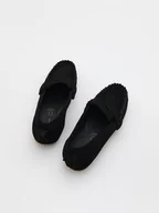Buty dla chłopców - Reserved - Skórzane mokasyny - czarny - miniaturka - grafika 1