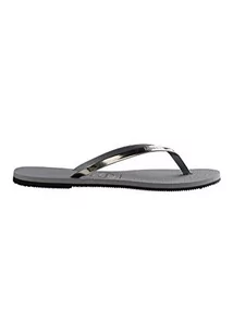 Havaianas Damskie japonki You Metallic, szary - Grey Steel Grey - 37/38 EU - Klapki i japonki damskie - miniaturka - grafika 1