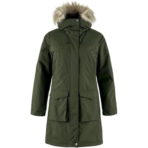 Fjallraven 87161-662 Nuuk Lite Parka W Kurtka damska Deep Forest, rozmiar XXS