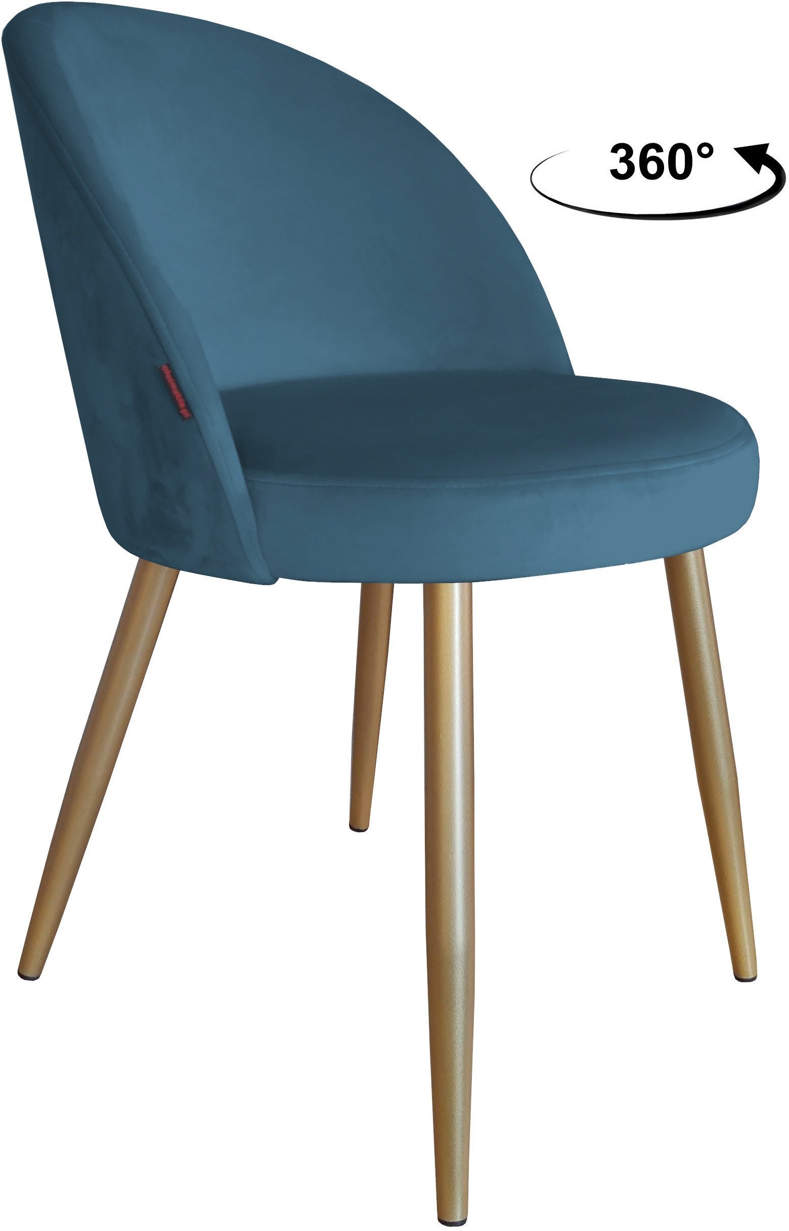 Krzesło obrotowe Trix podstawa złota MG33