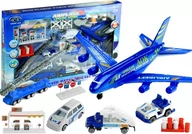 Samoloty i helikoptery - Duży Zestaw Lotnisko Samolot 1:87 30 Elementów - miniaturka - grafika 1
