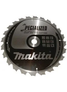 Makita B-33146 piła tarczowa do cięcia drewna z gwoździami i sękami 270x30 mm 24 zęby T.C.T. Specialized - Tarcze do pił - miniaturka - grafika 1