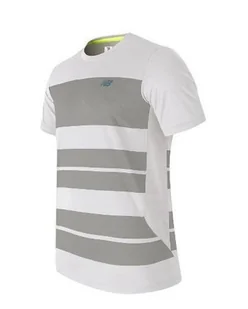 New Balance MT53406WSV - Koszulki męskie - miniaturka - grafika 1