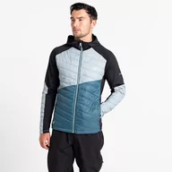 Kurtki męskie - Dare 2b - Męska Kurtka Hybrydowa Gendarme Wool Niebiesko-zielony, Rozmiar: Xxxl - miniaturka - grafika 1