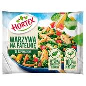 Dania mrożone - HORTEX Warzywa na patelnię ze szpinakiem - miniaturka - grafika 1