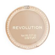 Pudry do twarzy - Makeup Revolution Reloaded Puder prasowany - Beige 6g - miniaturka - grafika 1