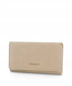 Portfele - Portfel Damski Duży Na Karty Skóra Ekologiczna PUCCINI Beżowy BLP839B-6A - miniaturka - grafika 1