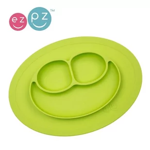 EZPZ EZPZ Talerzyk 2w1 Mini Mat DGMMG001 - Miseczki i talerzyki dla dzieci - miniaturka - grafika 1