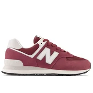Buty sportowe męskie - Buty New Balance U574MR2 - bordowe - miniaturka - grafika 1