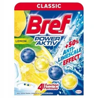 Środki do WC - Bref Power Aktiv Zawieszka do WC Lemon 50G - miniaturka - grafika 1