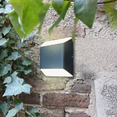 Lampy ogrodowe - Eco-Light Kinkiet LED Flyod up-/downlight antracyt - miniaturka - grafika 1