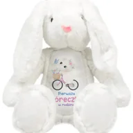 Maskotki i pluszaki - MASKOTKA Przytulanka KRÓLIK Na Urodziny Odwiedziny PIERWSZA CÓRECZKA Wzory - miniaturka - grafika 1
