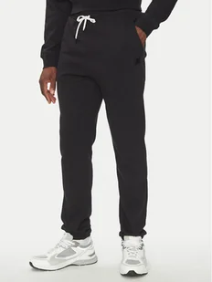 Scotch & Soda Spodnie dresowe 179200 Czarny Regular Fit - Spodnie sportowe męskie - miniaturka - grafika 1