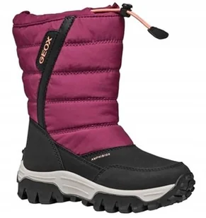 GEOX ŚNIEGOWCE RÓŻOWE MŁODZIEŻOWE WSUWANE 36 JJA - Śniegowce damskie - miniaturka - grafika 1