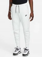 Dresy męskie - Spodnie dresowe męskie Nike białe DV0538-121 r. XL - miniaturka - grafika 1
