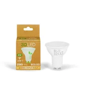 Żarówki LED - Żarówka LED GU10 4 W barwa ciepła - miniaturka - grafika 1