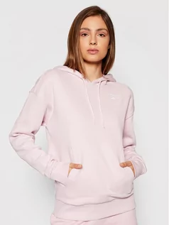 Bluzy sportowe damskie - Reebok Bluza Identity GS9369 Różowy Regular Fit - grafika 1
