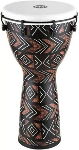 Meinl Percussion Percussion Djembe (odporny na warunki atmosferyczne) z syntetyczną skorupą i głową, seria alpejska nie wyprodukowana w Chinach średni rozmiar 30,5 cm, dopasowany mechanicznie ADJ12-KA - Instrumenty perkusyjne - miniaturka - grafika 1