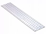 Inne mocowania - PP17 PŁYTKA PERFOROWANA ŁĄCZNIK PŁASKI 100x500 2mm - miniaturka - grafika 1