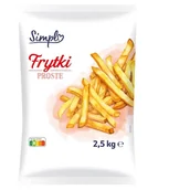 Frytki - Simpl Frytki proste 2,5 kg - miniaturka - grafika 1