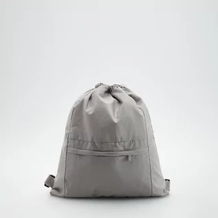 Torby męskie - Reserved Dwufunkcyjny plecak torba - Beżowy - grafika 1