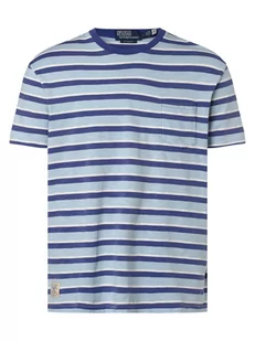 Polo Ralph Lauren - T-shirt męski  Classic Fit, niebieski - Koszulki męskie - miniaturka - grafika 1