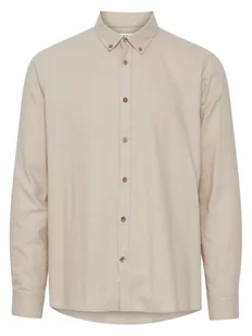 Solid Koszula 21107465 Beżowy Regular Fit - Koszule męskie - miniaturka - grafika 1