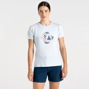 Dare 2b - Damska Koszulka Transquility III Niebieski, Rozmiar: 42 - Koszulki i topy damskie - miniaturka - grafika 1