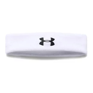 Under Armour, Opaska, Performance Headband 1276990 100, rozmiar uniwersalny - Koszykówka - miniaturka - grafika 1