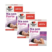 Układ nerwowy - 3x Doppelherz® aktiv Na sen Forte, 3x20 tabletek ZESTAW - miniaturka - grafika 1