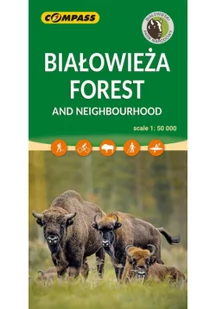 Mapa -Białowieża Forest and Neighbourhood 1:50 000 - Atlasy i mapy - miniaturka - grafika 1