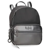 Plecaki - Pepe Jeans Ruby Plecak Na Co Dzień Szary 20x25,5x10 cm Poliester i PU 5,36L by Joumma Bags, Szary, Talla única, plecak na co dzień - miniaturka - grafika 1