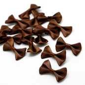 Scrapbooking - Kokarda Muszka Ozdobna 4X2,5Cm Brązowa 2 Szt. - miniaturka - grafika 1