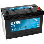 Akumulatory samochodowe - Exide EFB 12V 95Ah 800A P+ - miniaturka - grafika 1