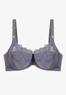 Granatowy Biustonosz Full Cup Vikiisi - Biustonosze - miniaturka - grafika 1