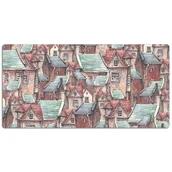 Podkładki na biurko - Podkładka mata ochrona biurka Stare miasto 120x60cm, Dywanomat - miniaturka - grafika 1