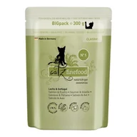 Mokra karma dla kotów - Catz finefood mokra karma dla kota Classic Adult No. 05 Łosoś i drób 6x300 g - miniaturka - grafika 1