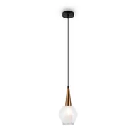 Lampy sufitowe - Lampa wisząca na jedną żarówkę, mały gwint P003PL-01G z serii COPITA - miniaturka - grafika 1