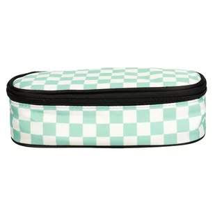 Incood, Piórnik, Szachownica, Zielono-biała - Piórniki - miniaturka - grafika 1