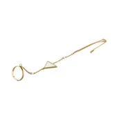 Bransoletki - Bransoletka z agatami, z obrączką na palec by Klaudia Nieścior (B25/KN/05/1AU) - miniaturka - grafika 1