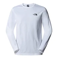 Koszulki męskie - Koszulka The North Face Simple Dome 0A87QNFN41 - biała - miniaturka - grafika 1