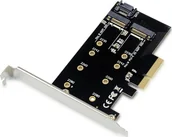 Akcesoria do komputerów stacjonarnych - Conceptronic CONCEPTRONIC PCI Express Card 4-Port M-Key M.2 -> PCIe-NVMe - miniaturka - grafika 1